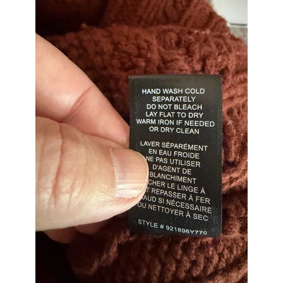 Rebecca Taylor Sweater Small Bauble Turtleneck Cable Knit Merino Wool Blend - Picture 11 of 13